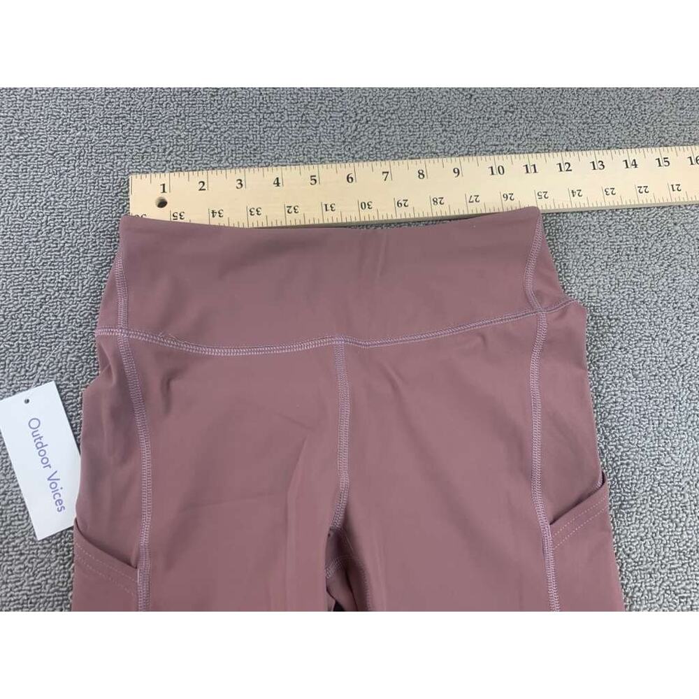 Outdoor Voices Women's Pink Biker Zoom 8" Short XS Deep Taupe Size XS NWT‎ - Picture 6 of 7